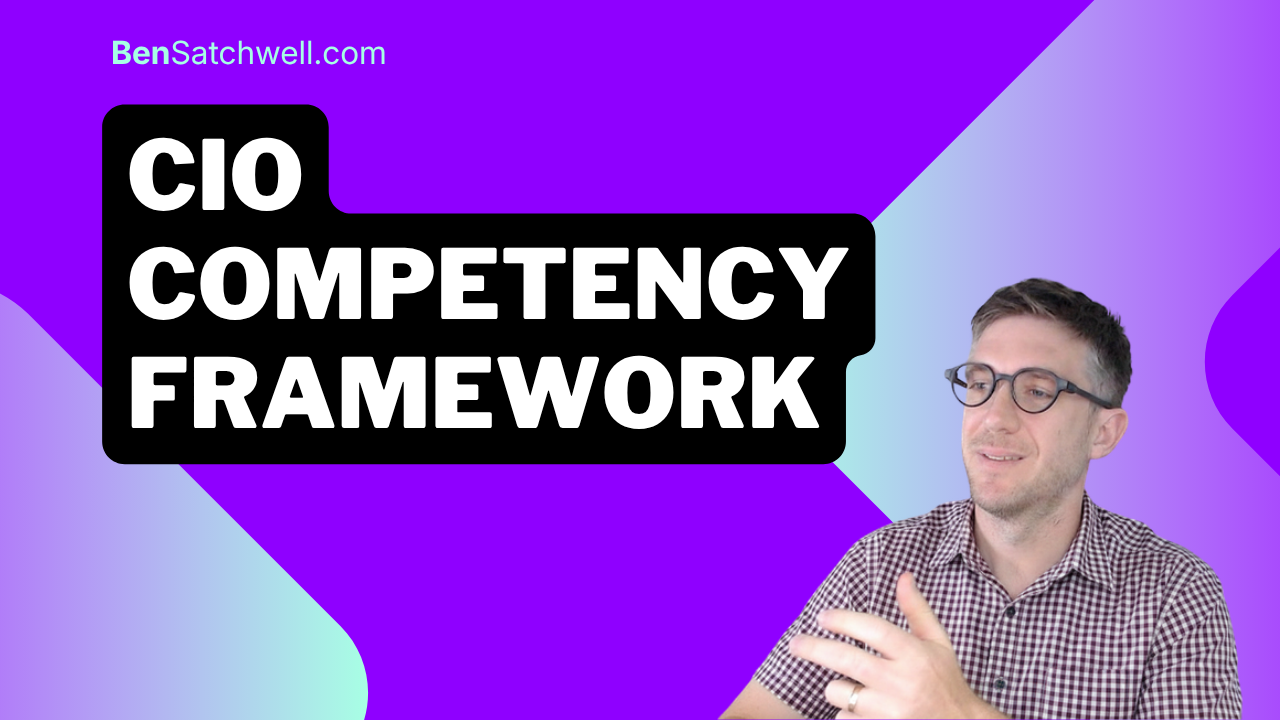 CIO Competency Framework overview graphic