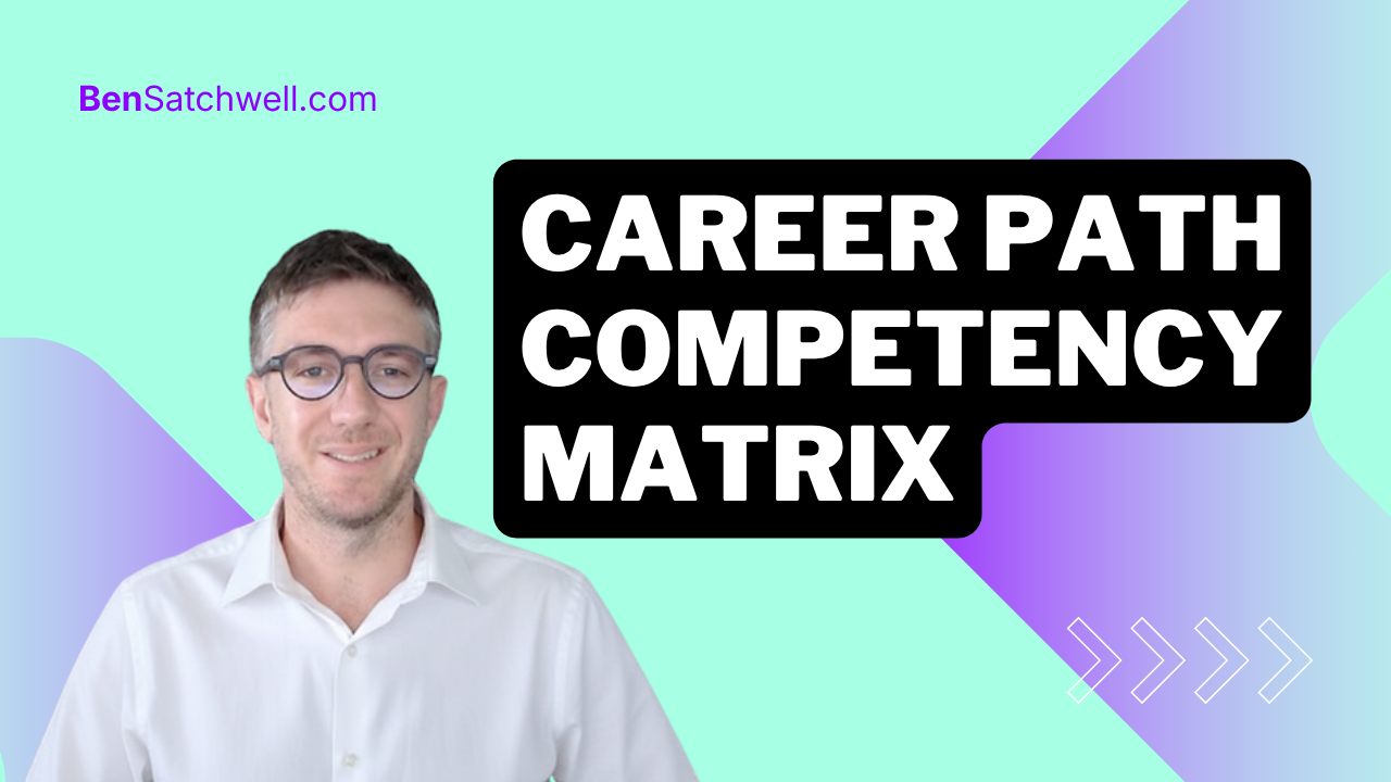 Career path competency matrix