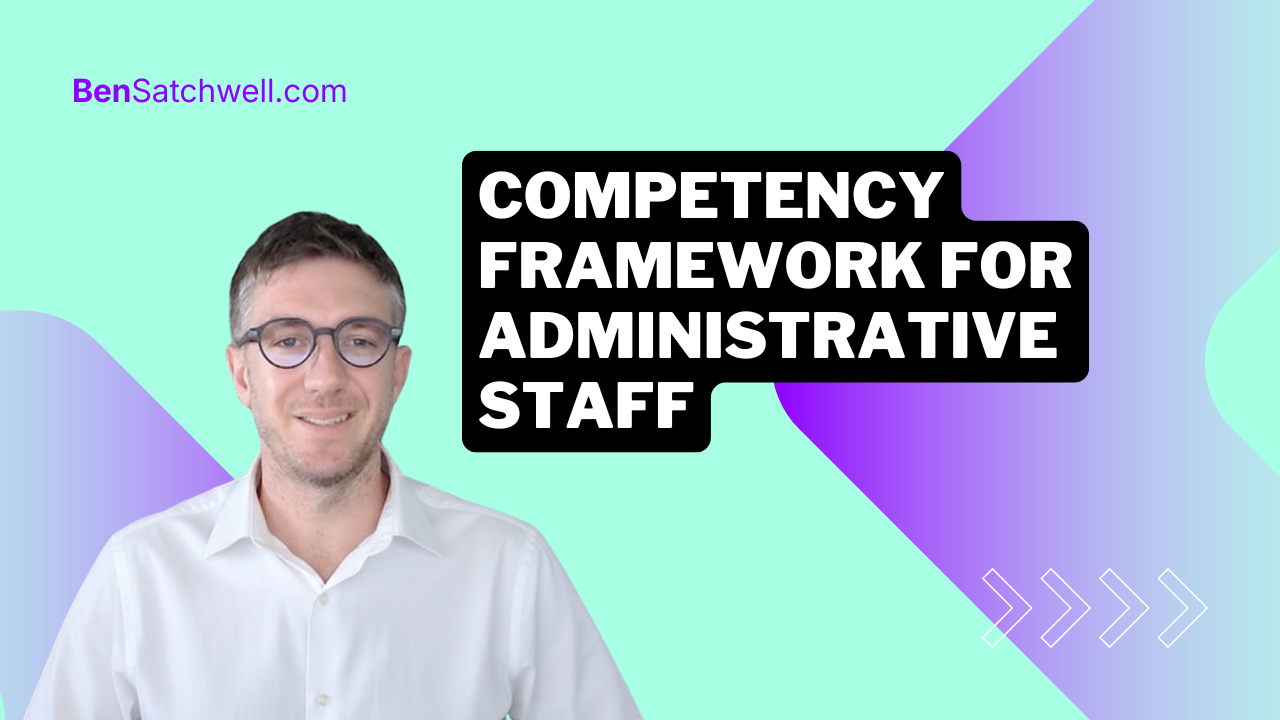 Competency framework for administrative staff