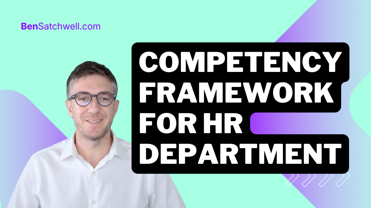 Competency framework for HR department