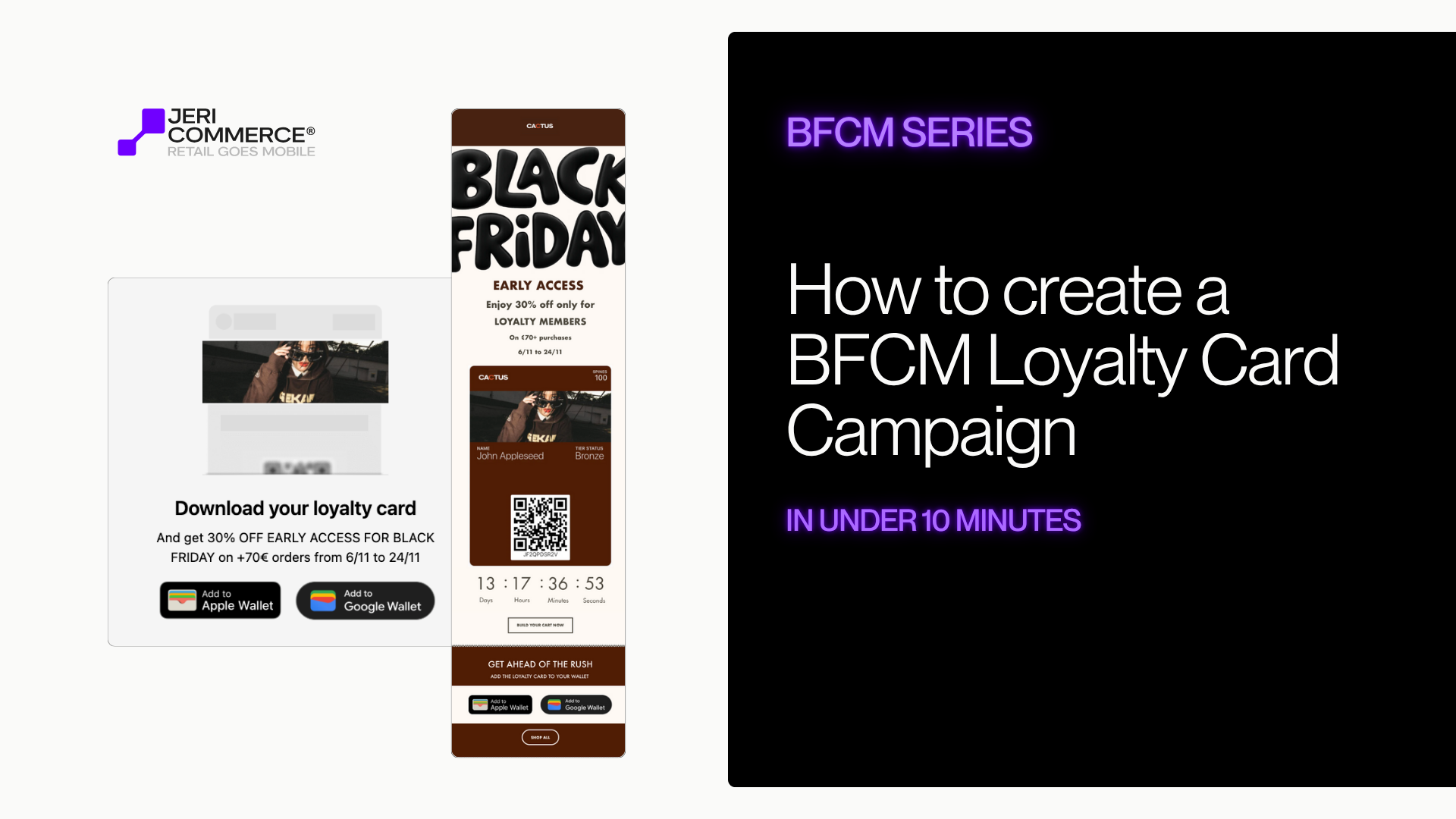 How to Launch a Wallet Loyalty Card for Black Friday 