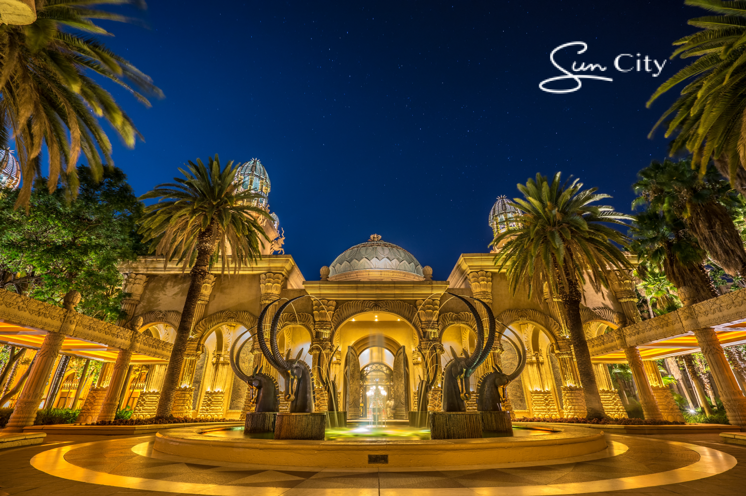 image showing the LOST CITY at the Sun City Resort in South Africa