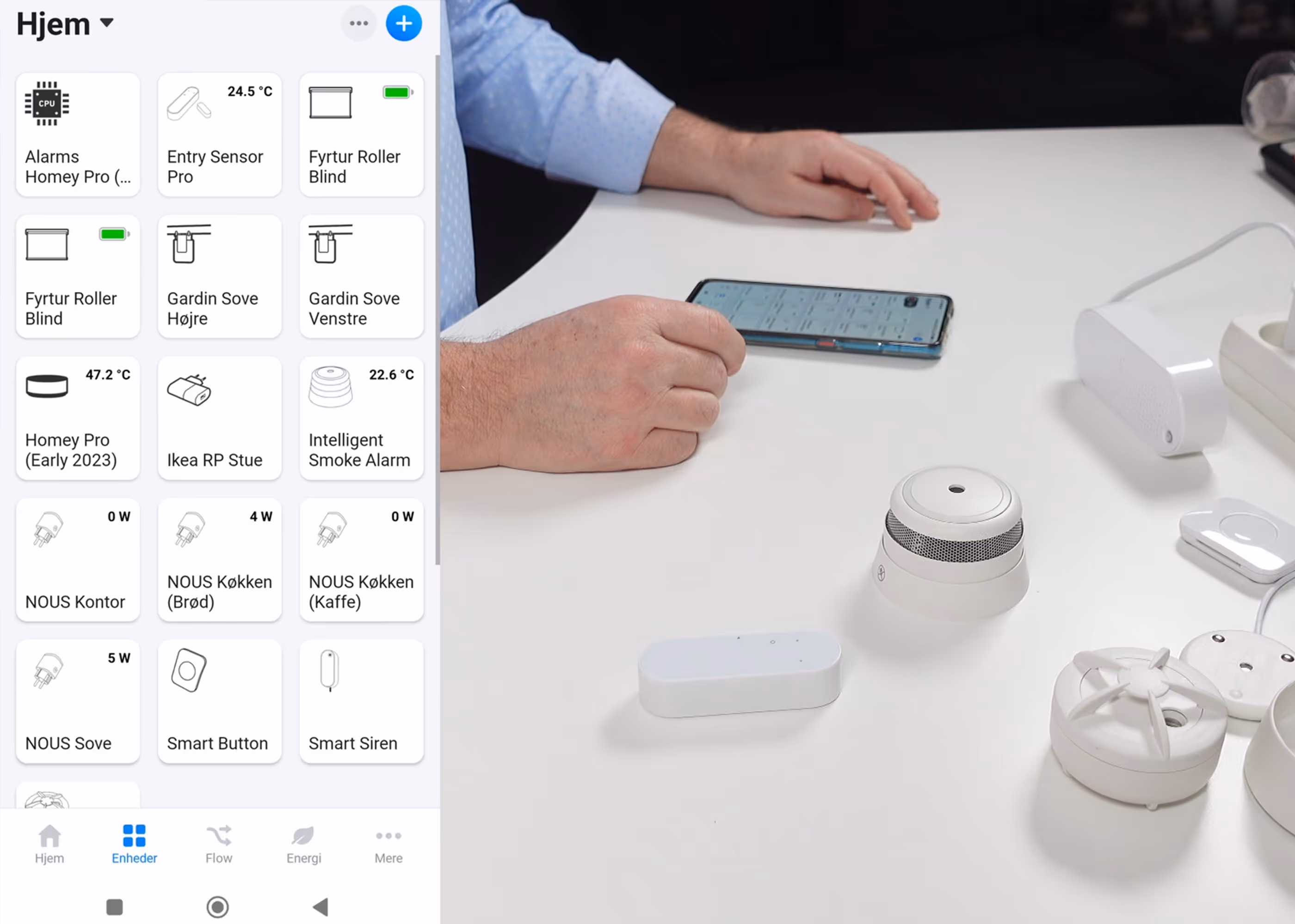 Triangle behind a mountain range made with structural grid like texture