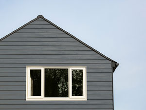 Photograph of a uPVC roofline