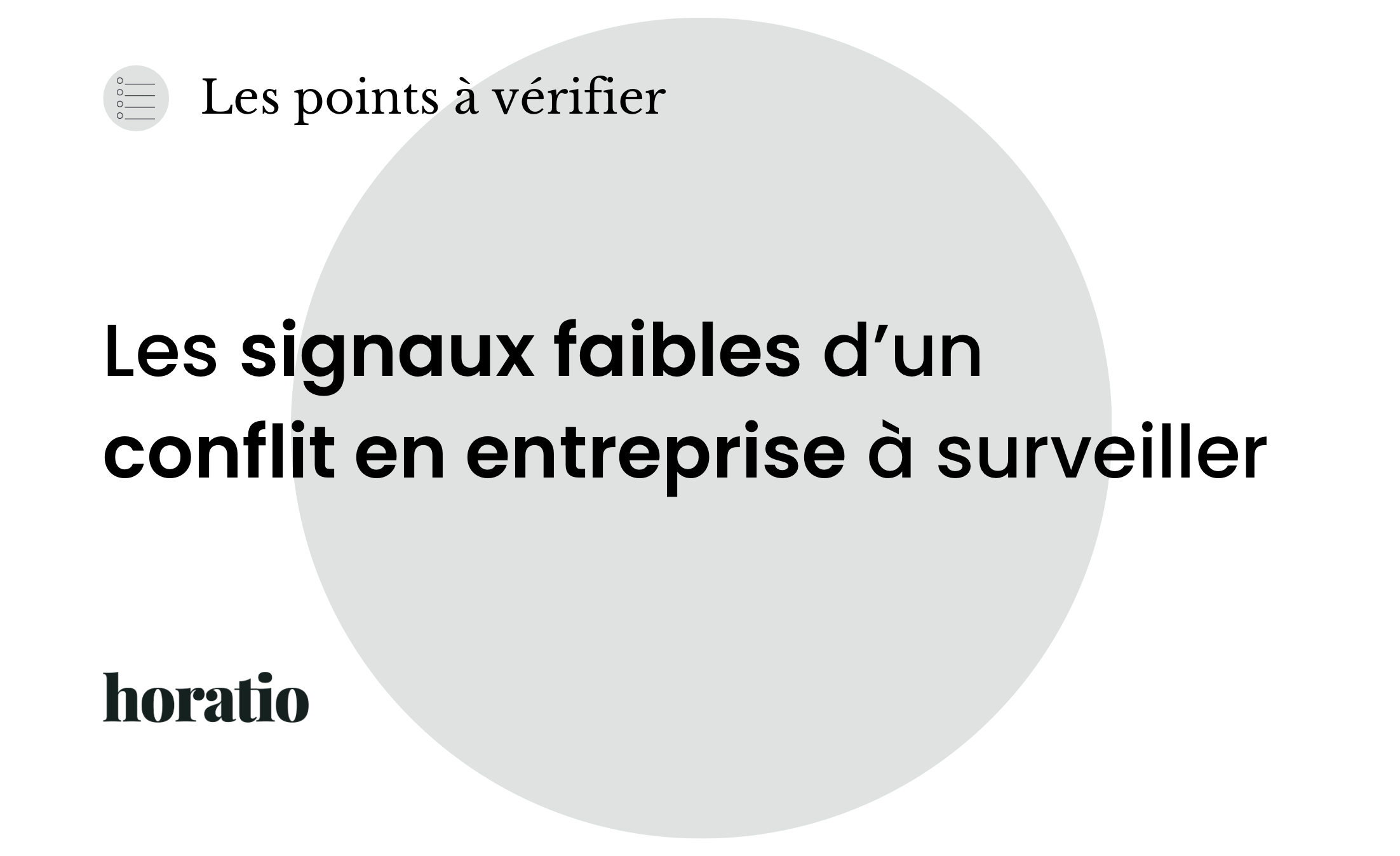 Les signaux faibles d’un conflit en entreprise à surveiller