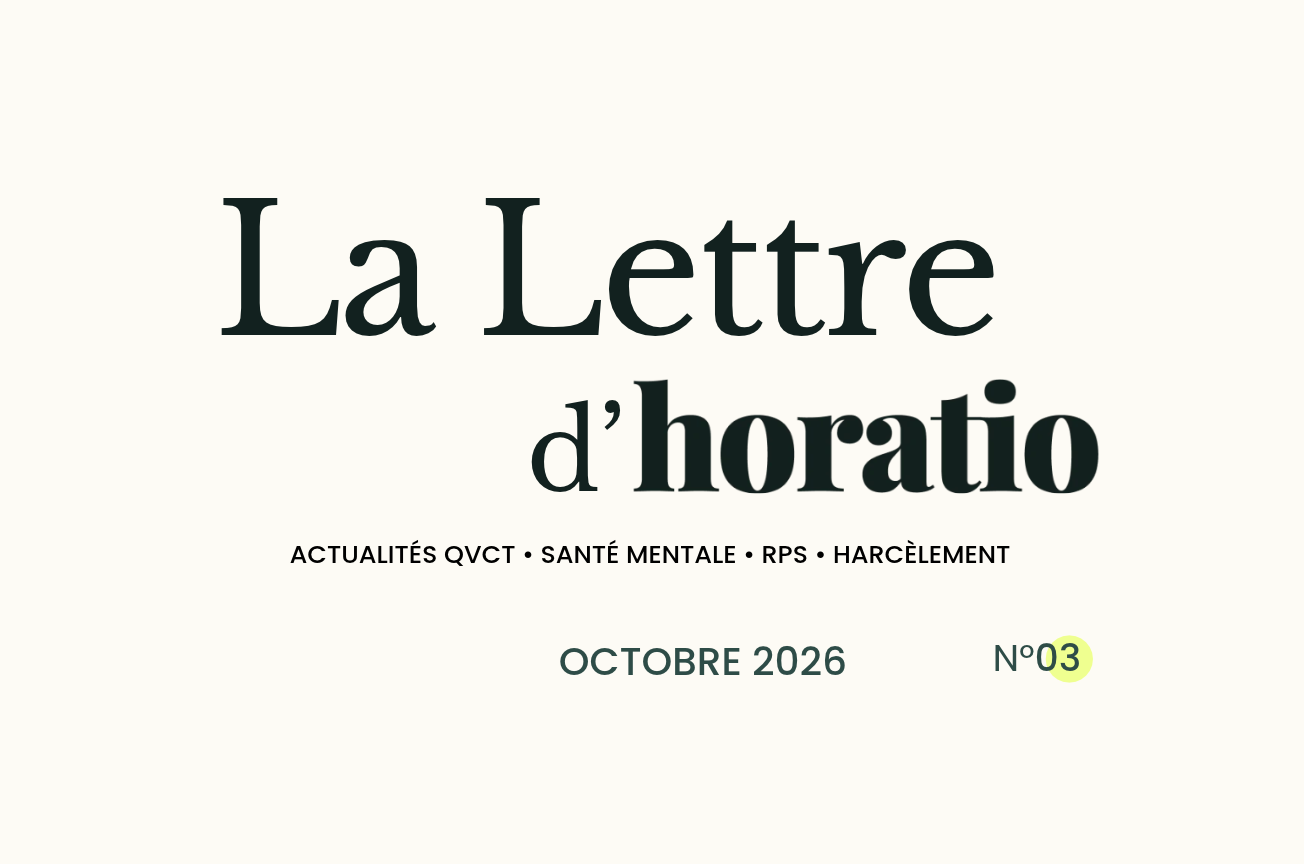 La Lettre d'Horatio - octobre 2026