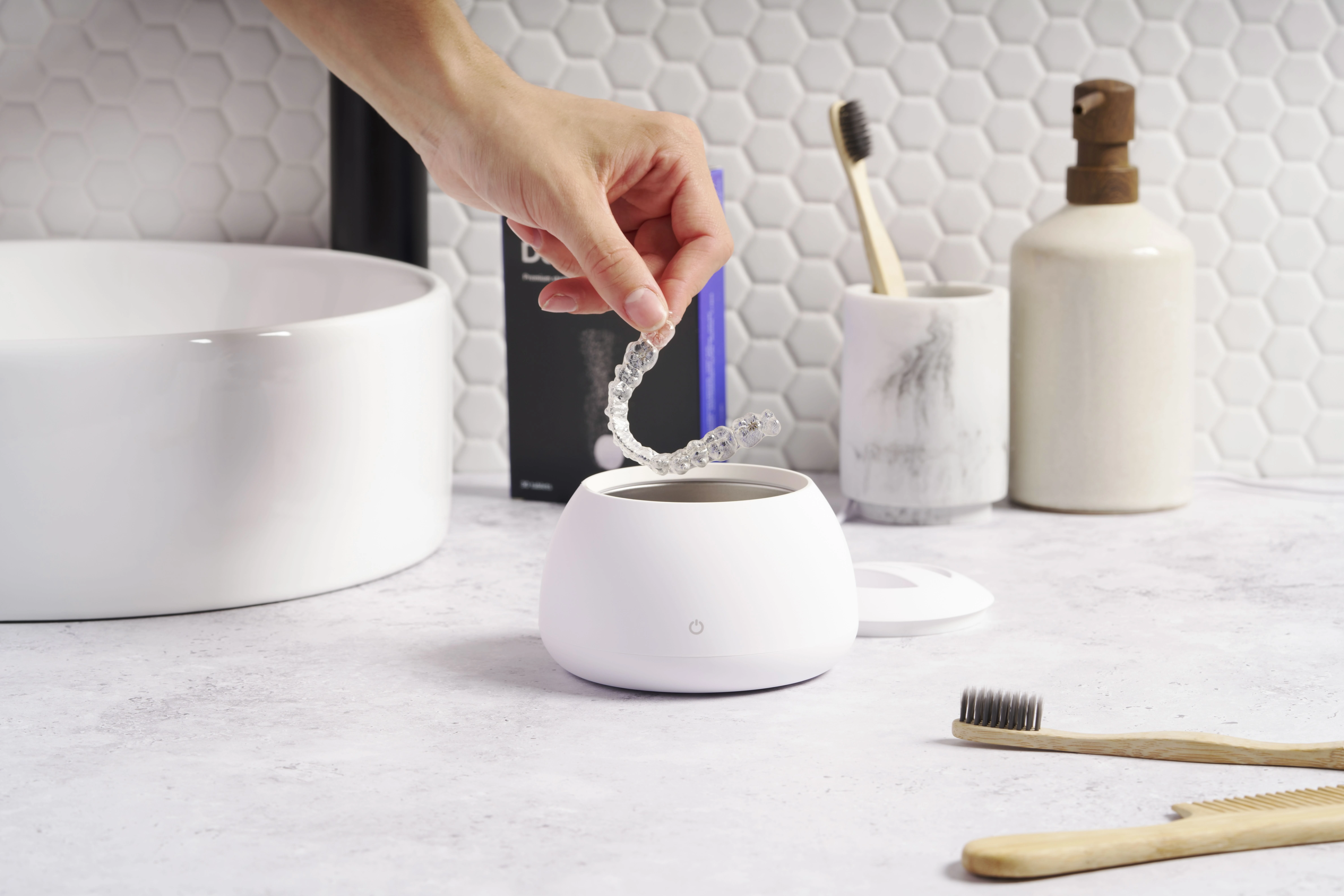 Dental Pod til effektiv rensning af skinner