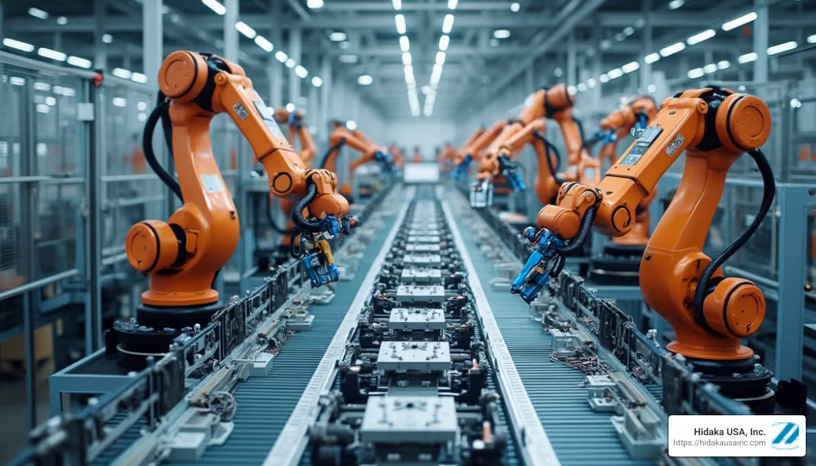 Automation in manufacturing - mass manufacturing