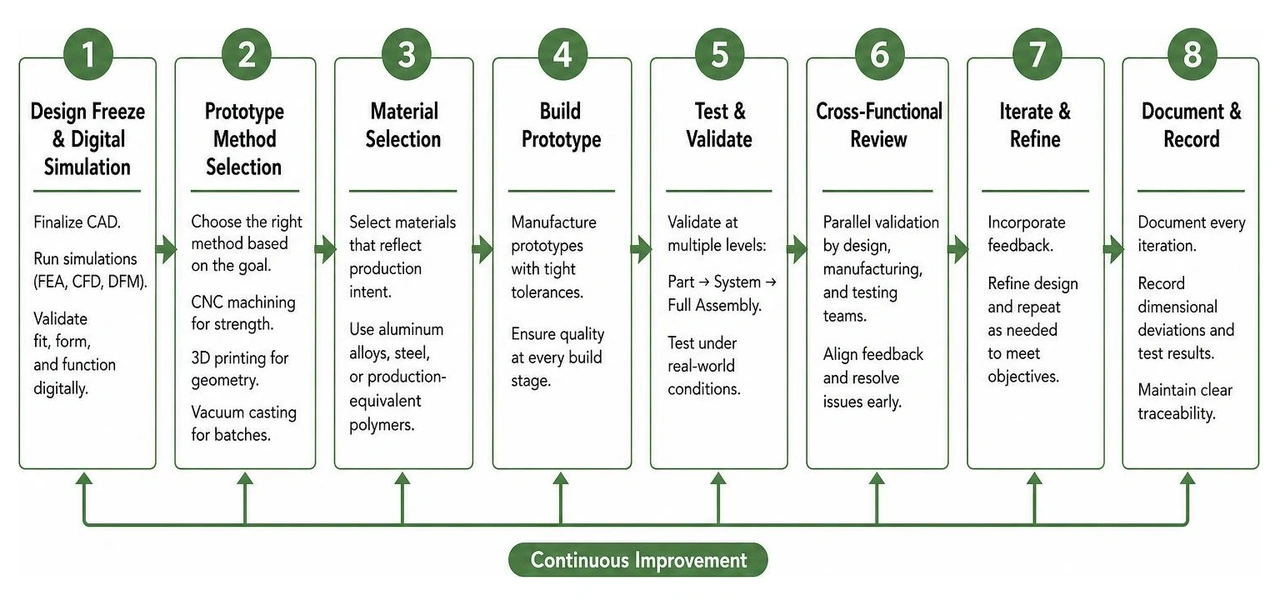 Step-by-step automotive prototyping workflow Step-by-step automotive prototyping workflow