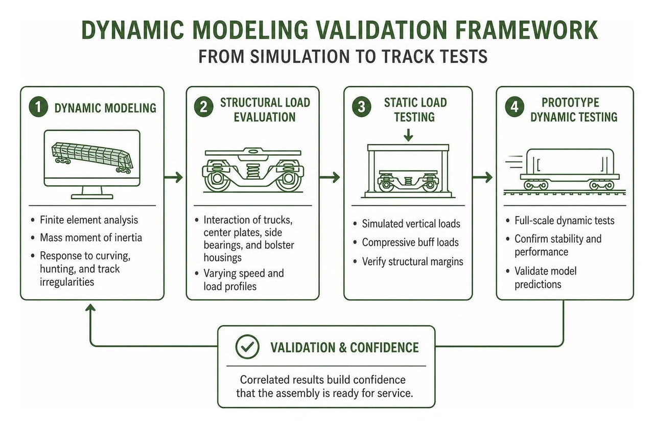 Dynamic modeling validation framework from simulation to track tests Dynamic modeling validation framework from simulation to track tests