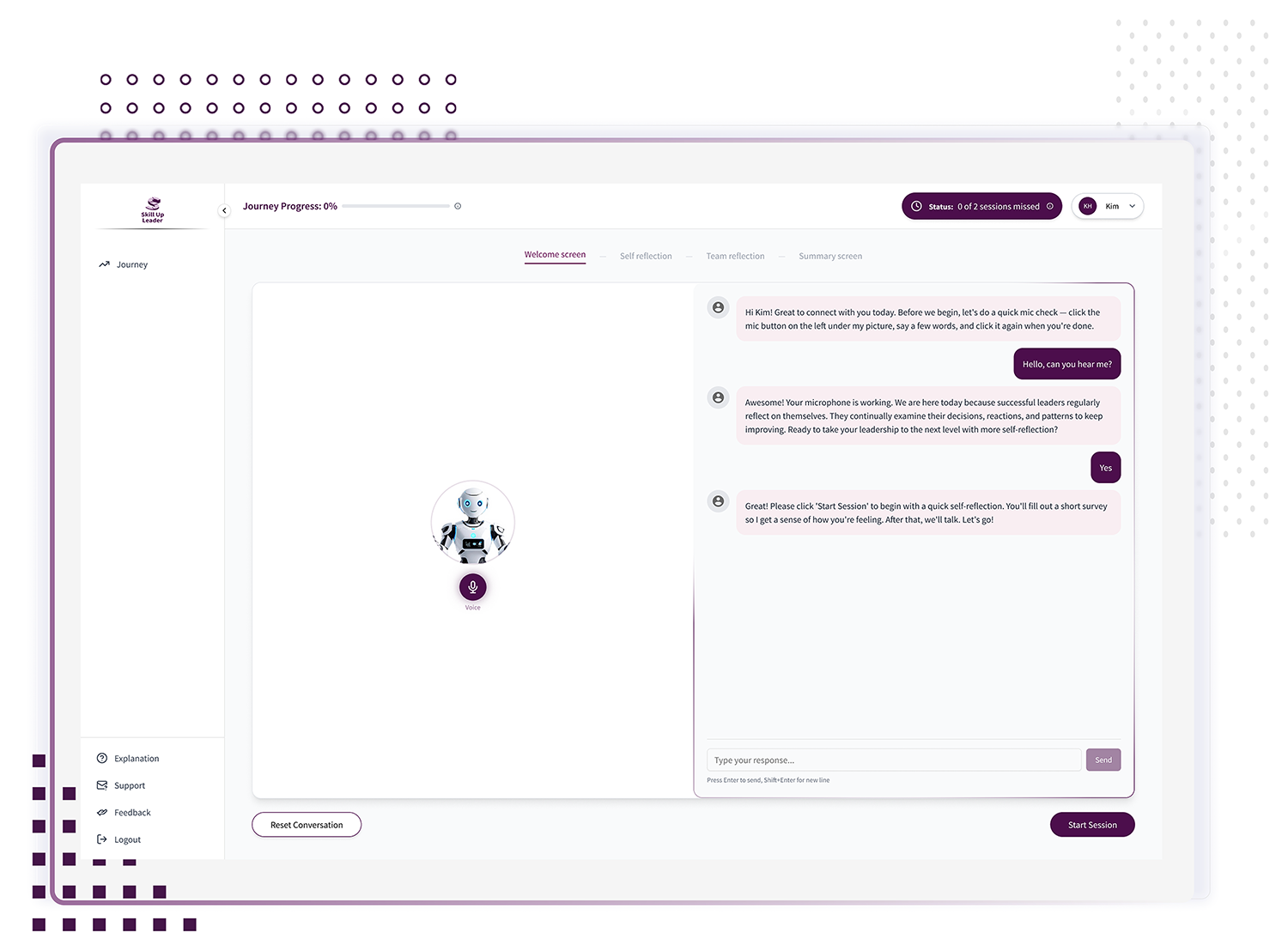 AI leadership coach image Skill Up Leader