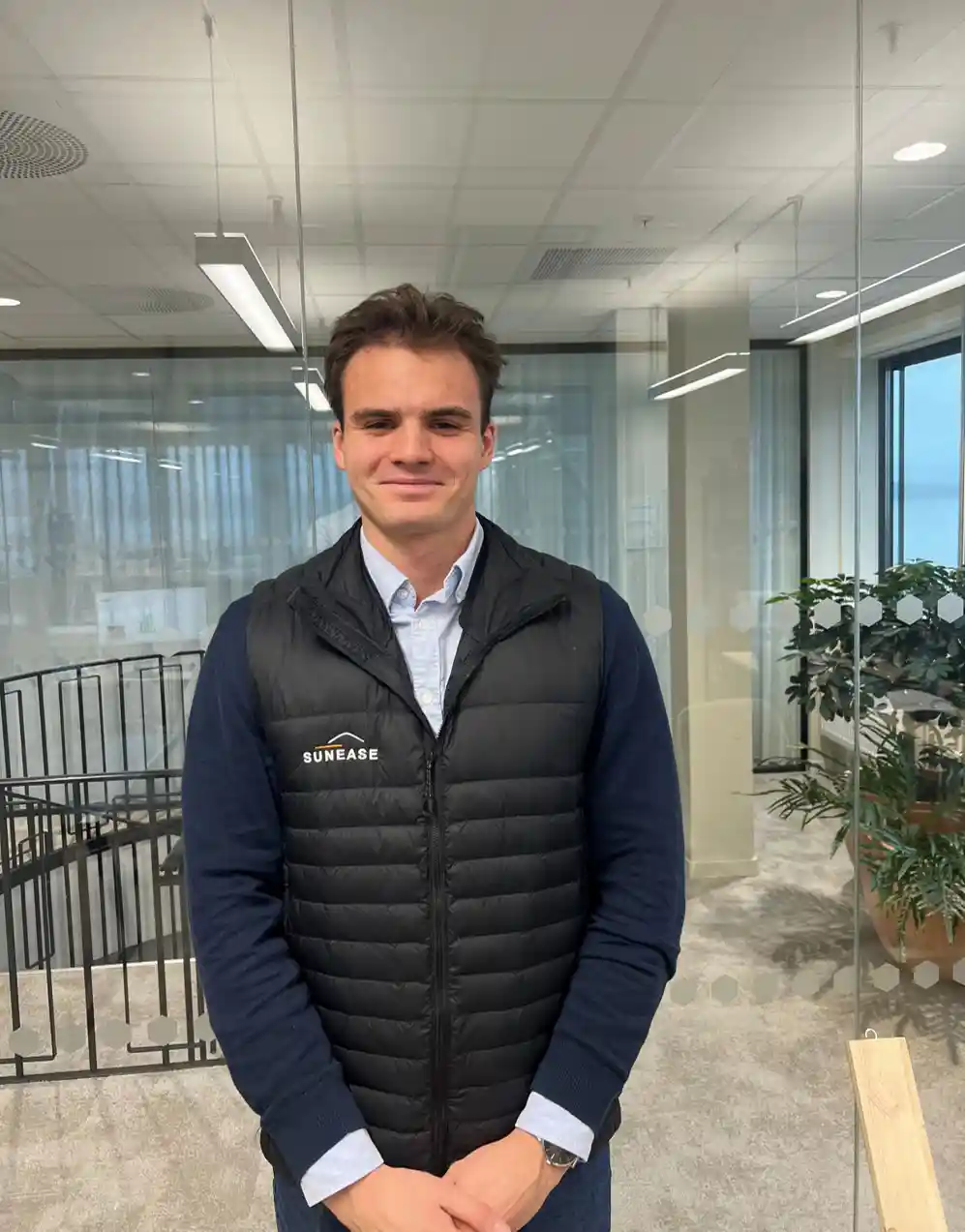 Fullstack Intern, Fredrik Ravndal Gaaso, ansatt i Sunease