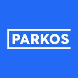 Parkos company logo - Multi-market parking booking platform partner providing ParkBee prepaid reservations across UK, Netherlands, and Belgium