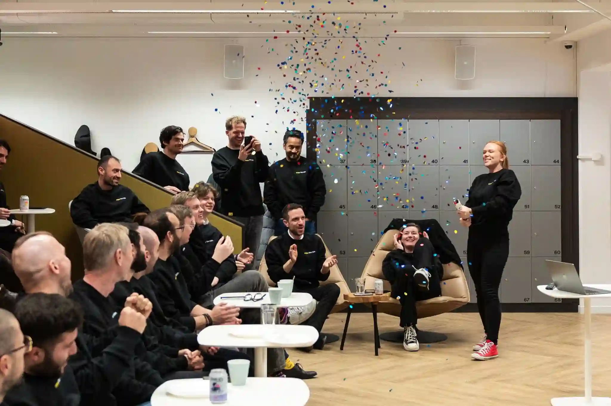 ParkBee-team viert feest tijdens Winter Event 2024