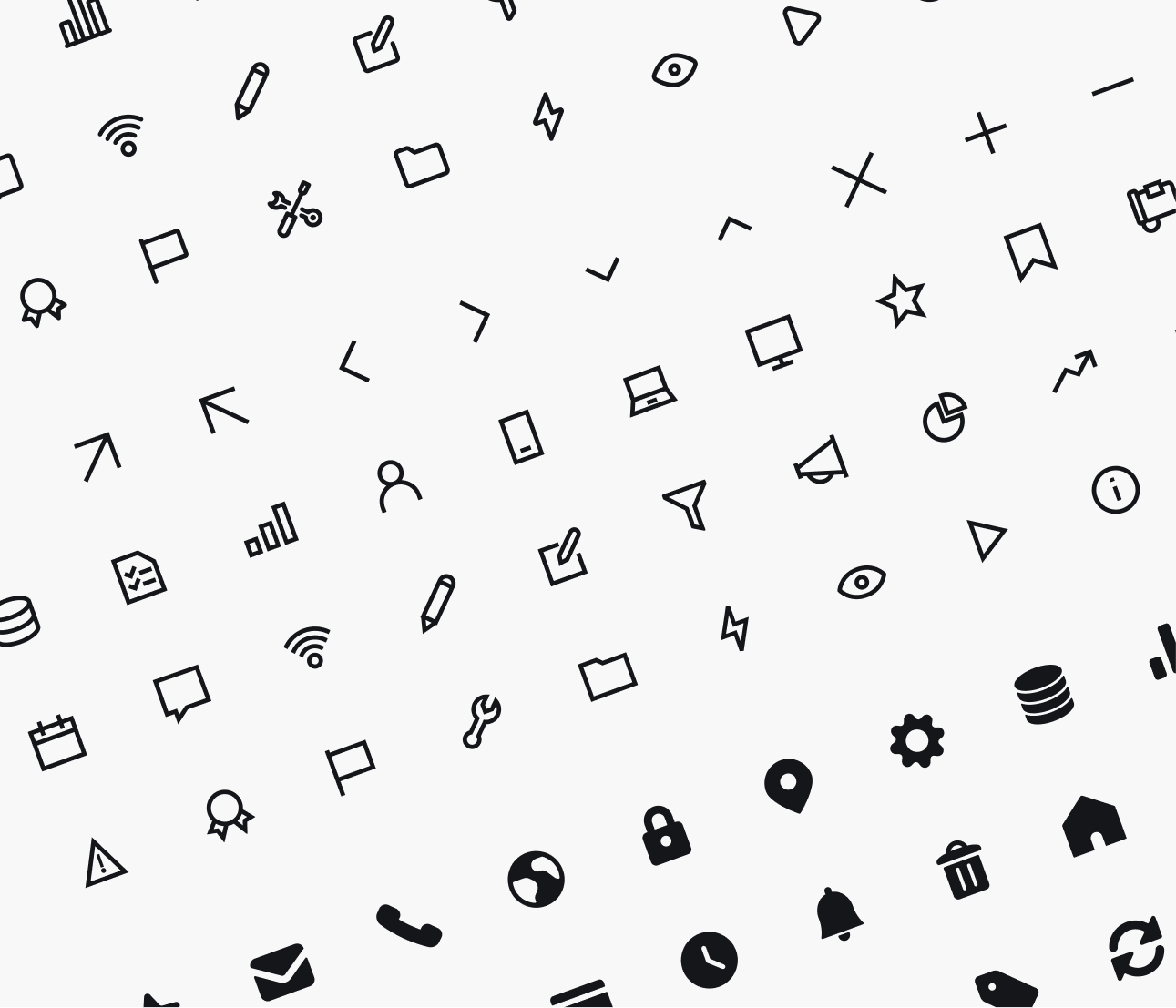 Devtech X - Custom Icon Set - The Ultimate Tech Development Agency Webflow Template