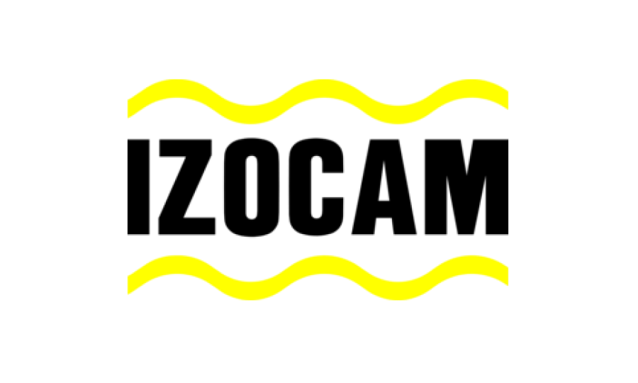 Symbol of parallel water waves shown as two horizontal yellow wavy lines on a black background.