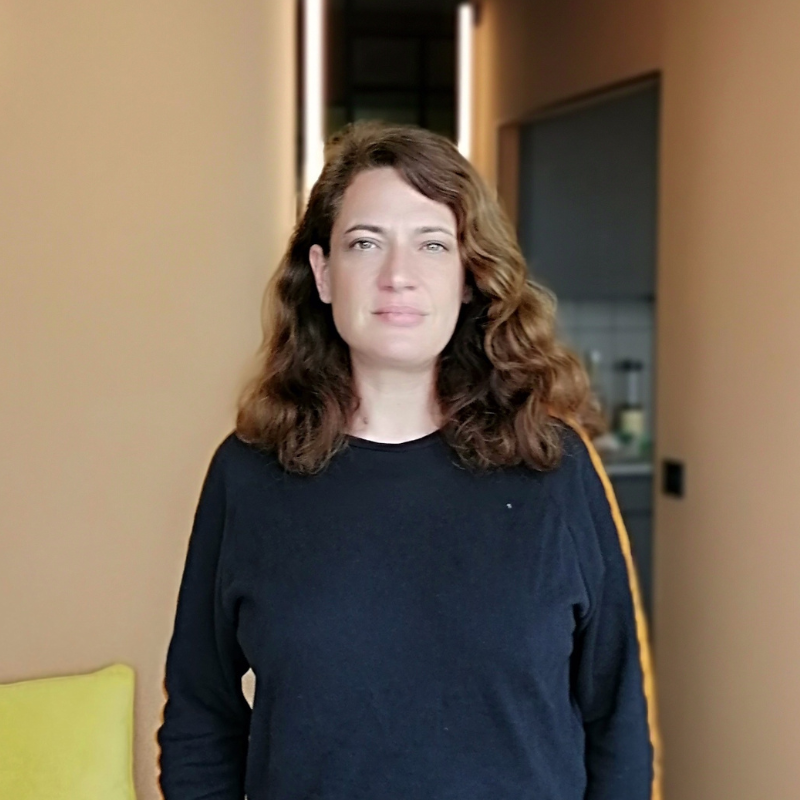 A portrait of Caroline Couty, founder of But Alors
