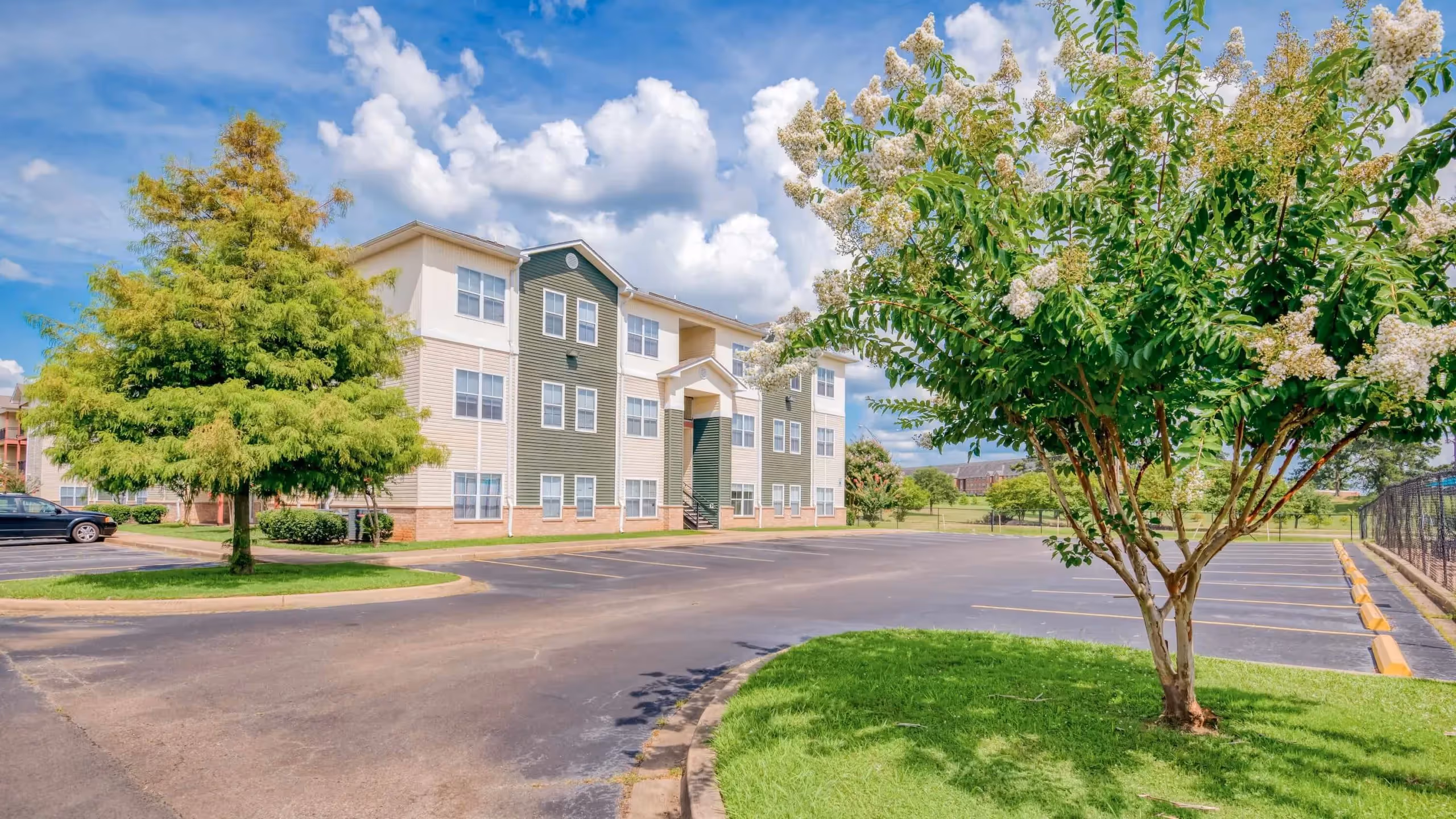 Exterior and Parking Lot