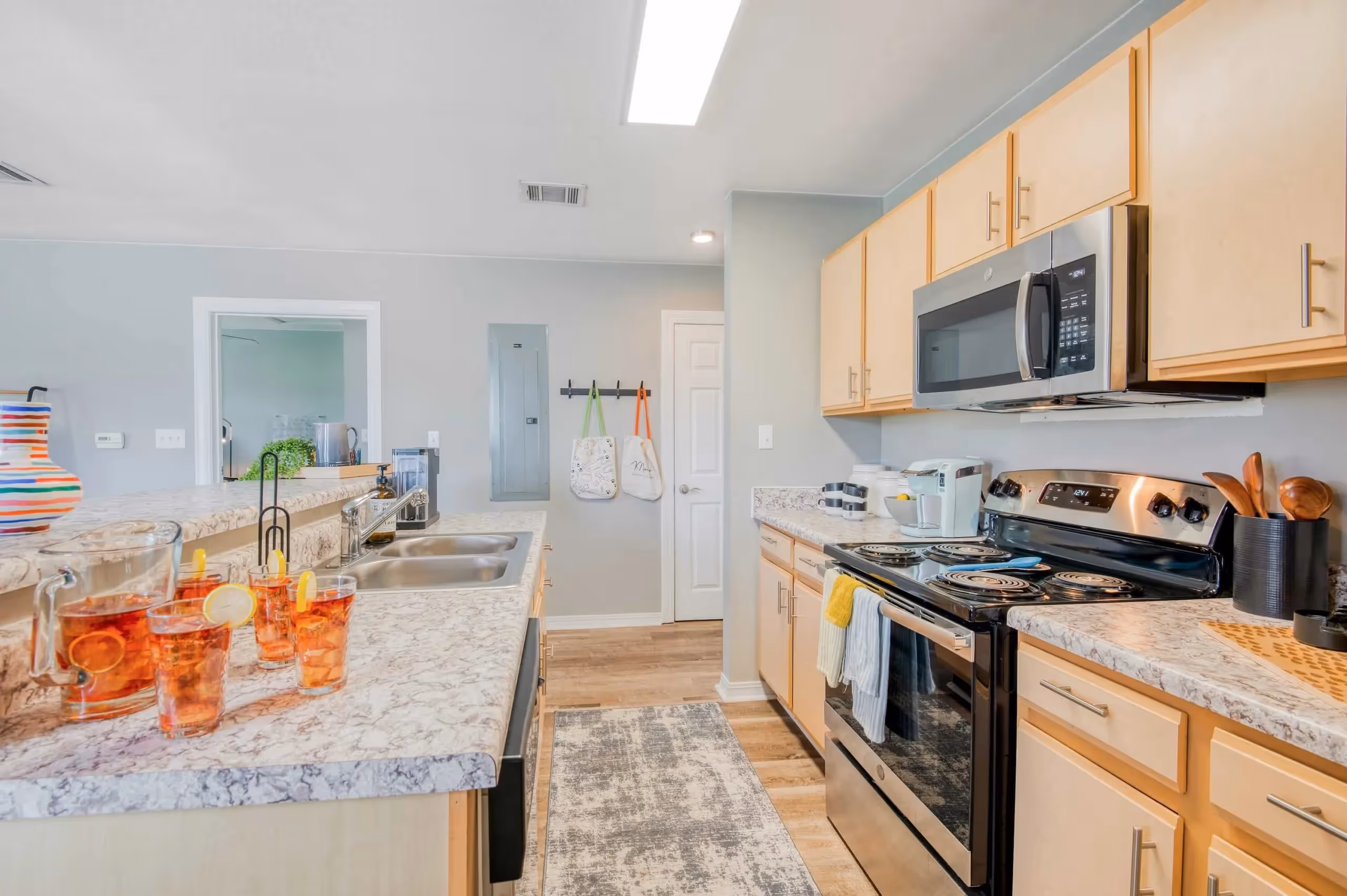 Kitchen with Stainless Steel Appliances