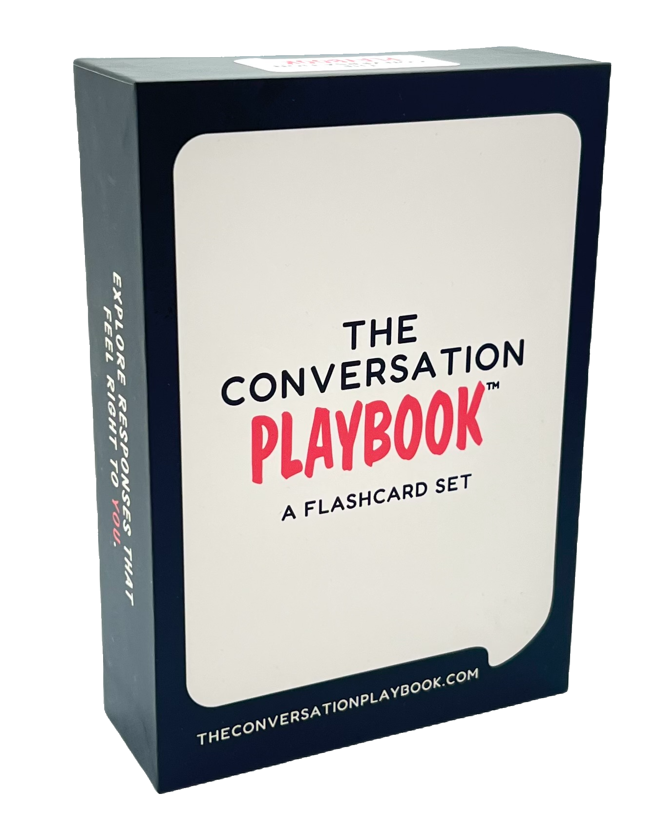 Picture of the box by itself for The Conversation Playbook.