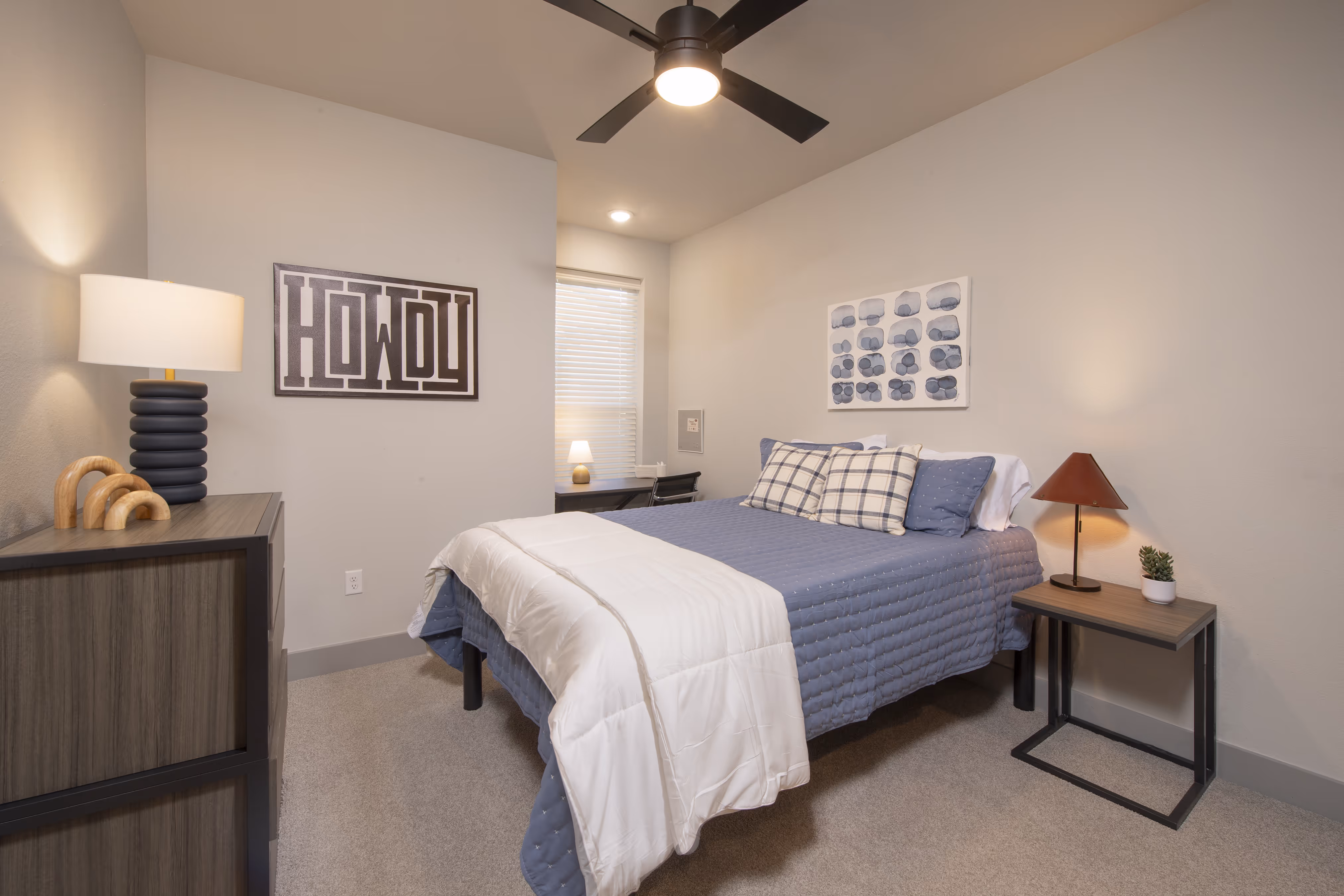 Bedroom with furniture