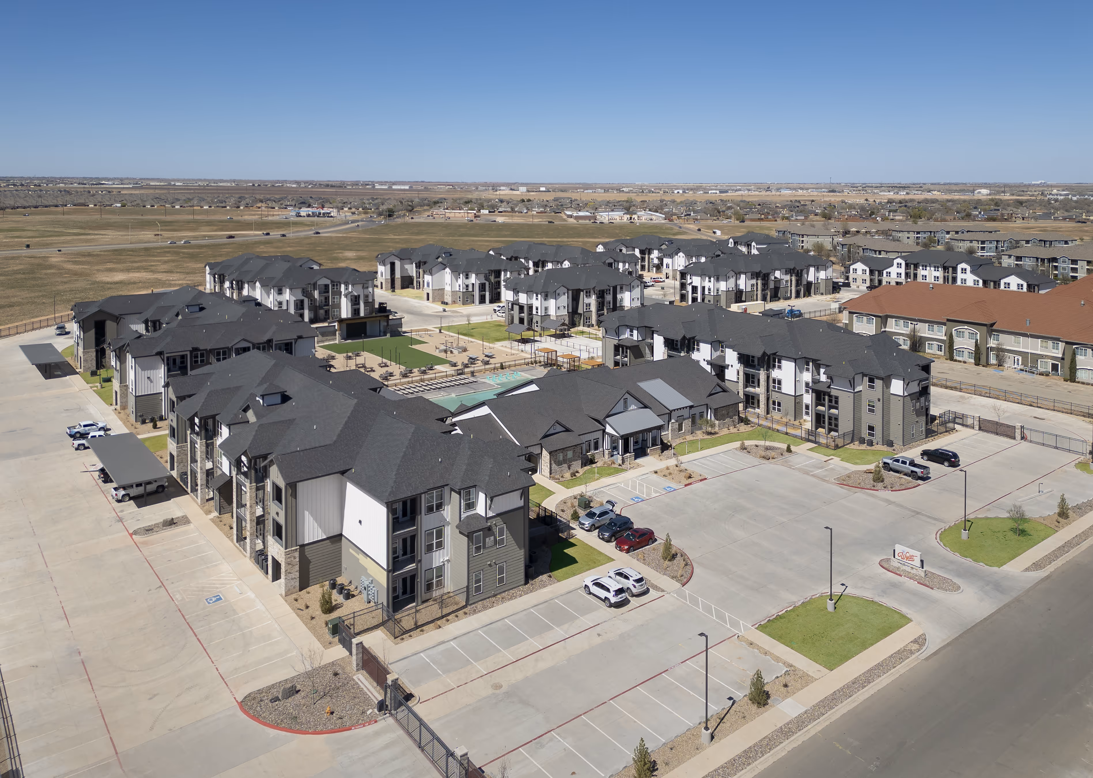 Exterior of community