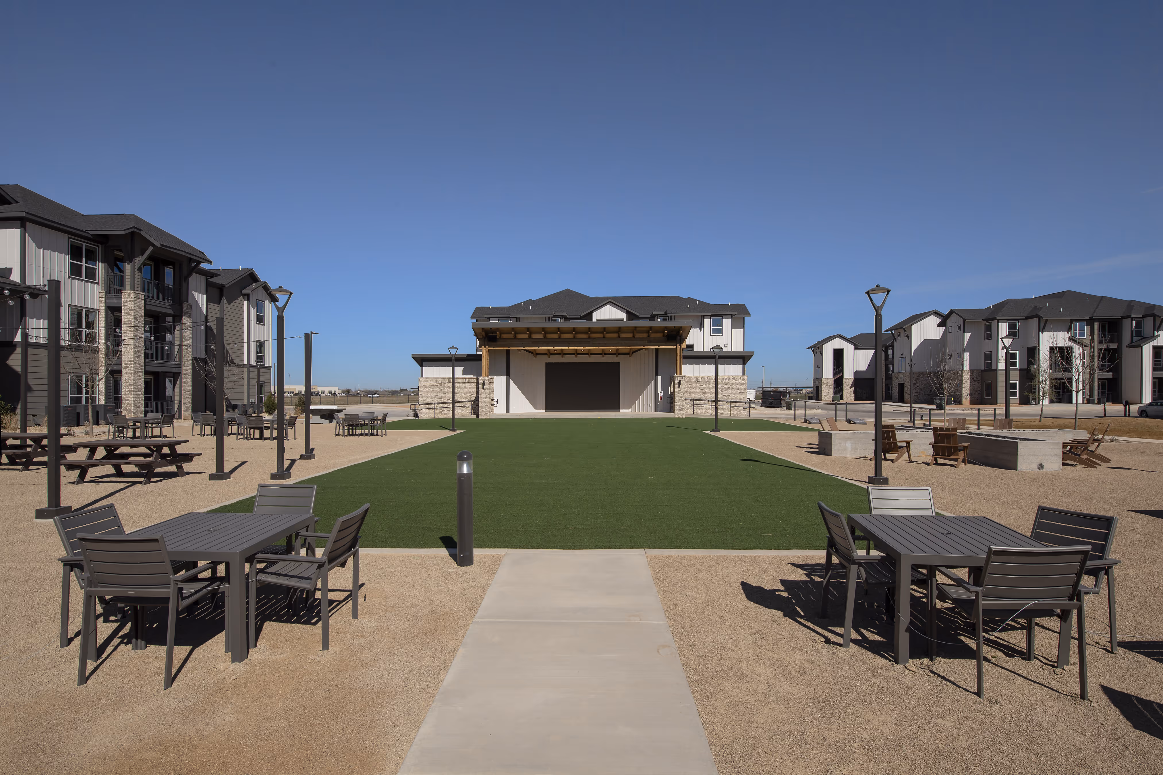 Exterior of community