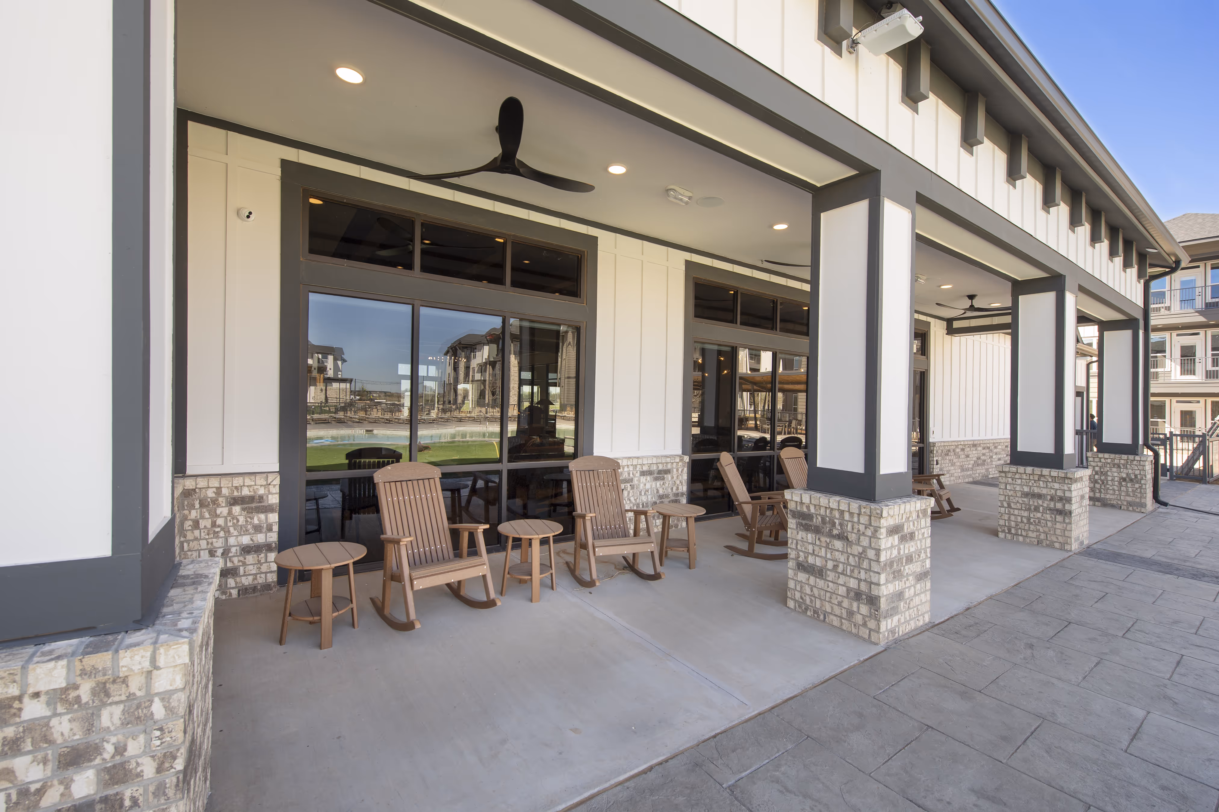 Exterior of community