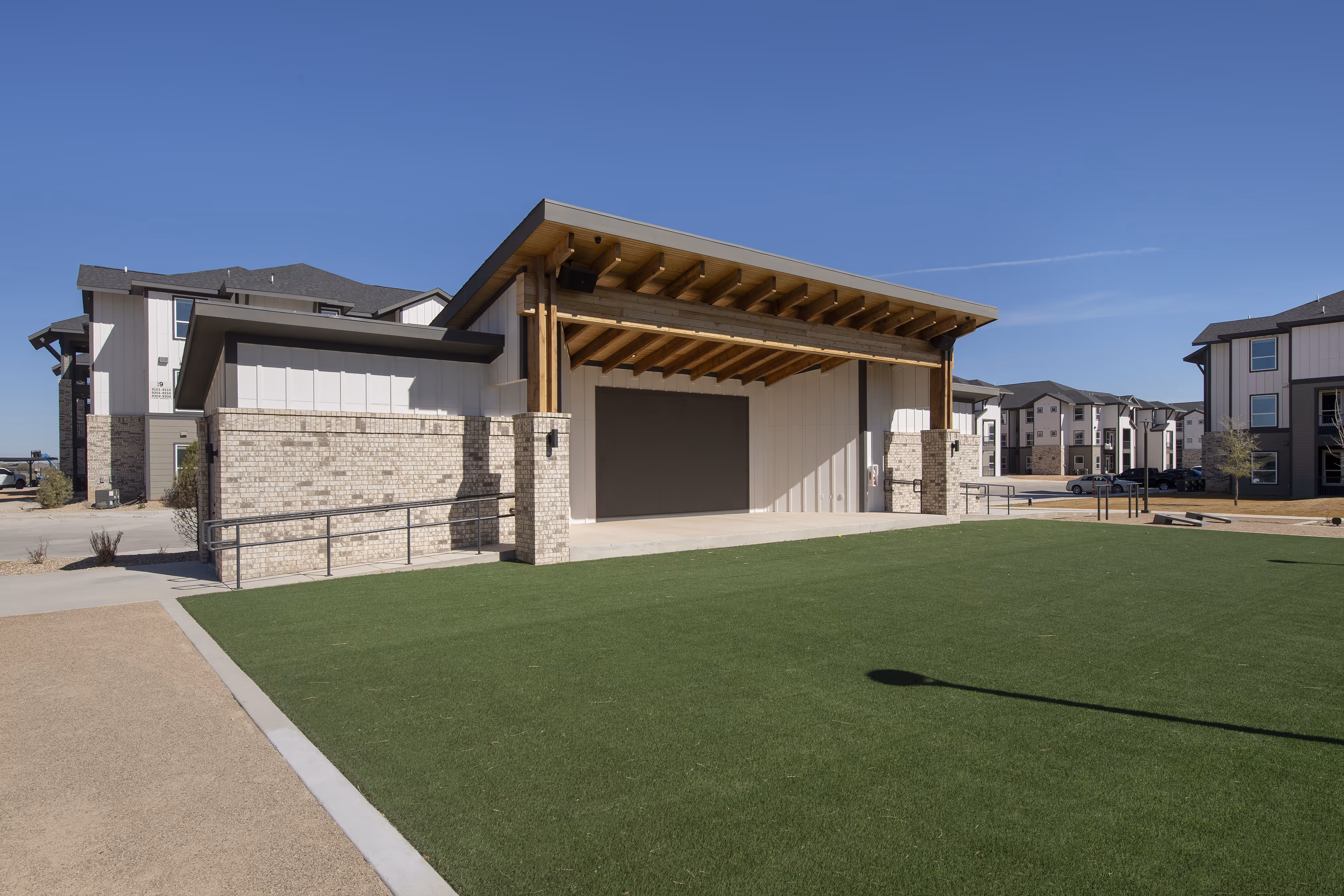 Exterior of community