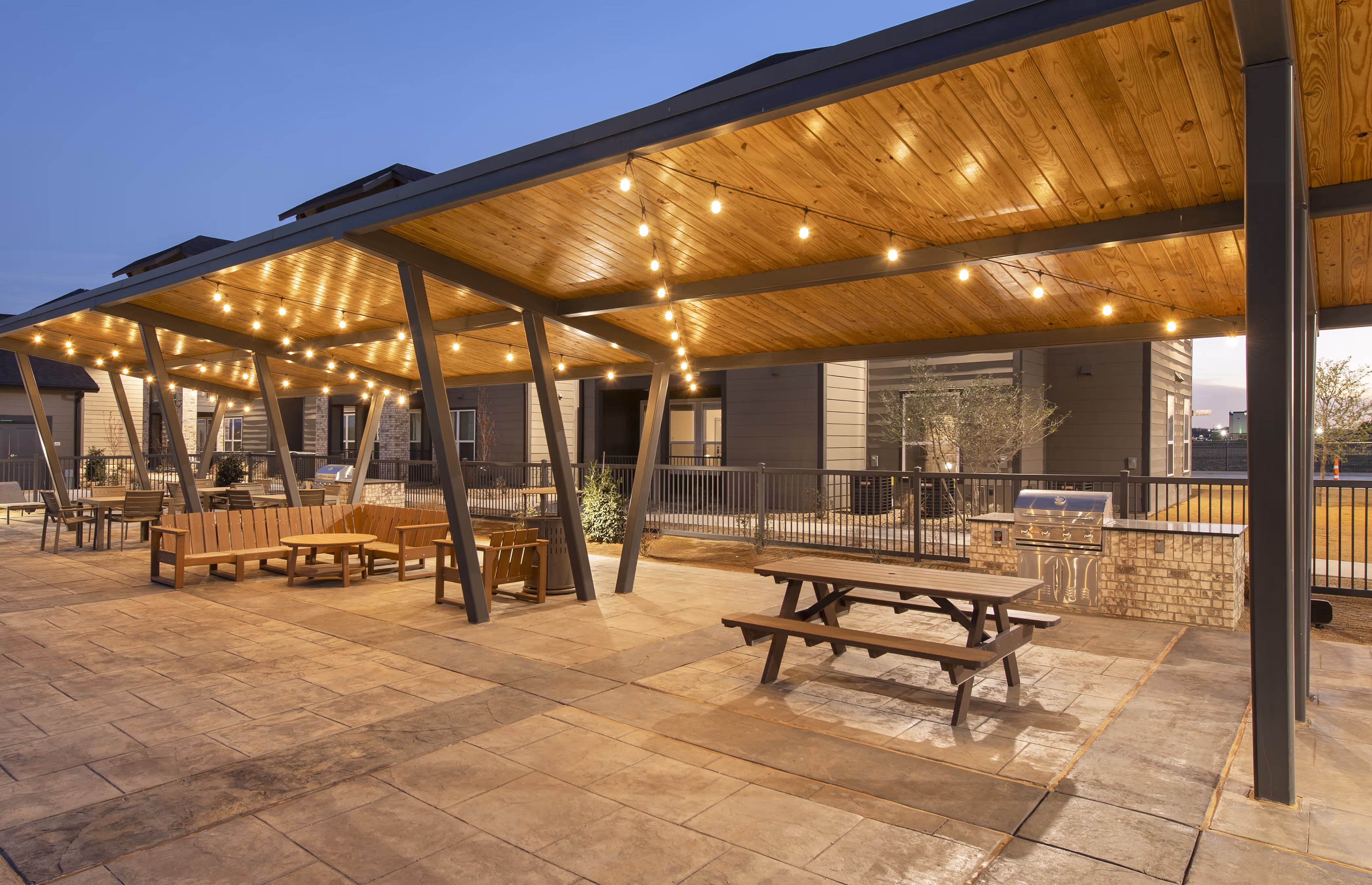 Exterior of community