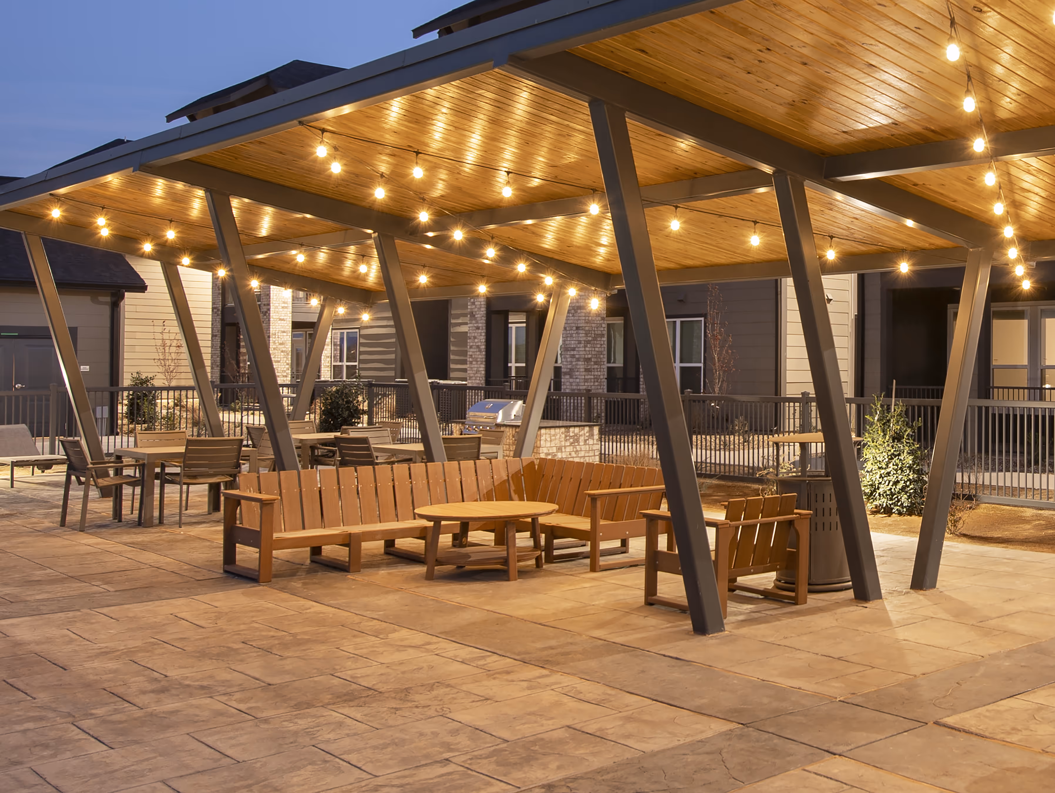 Exterior of community