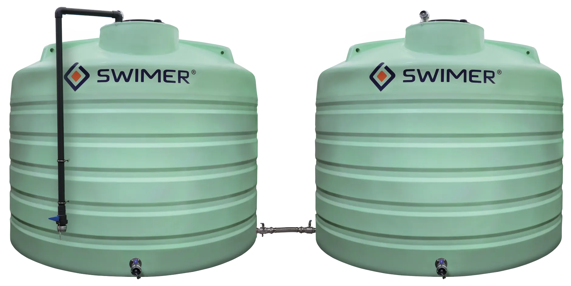 Avant et arrière de la cuve pour engrais liquide SWIMER AGRO Tank MULTI