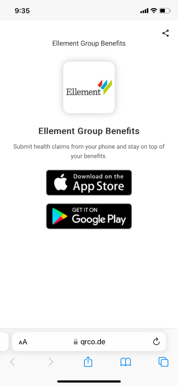 Image showing mobile app download screen.