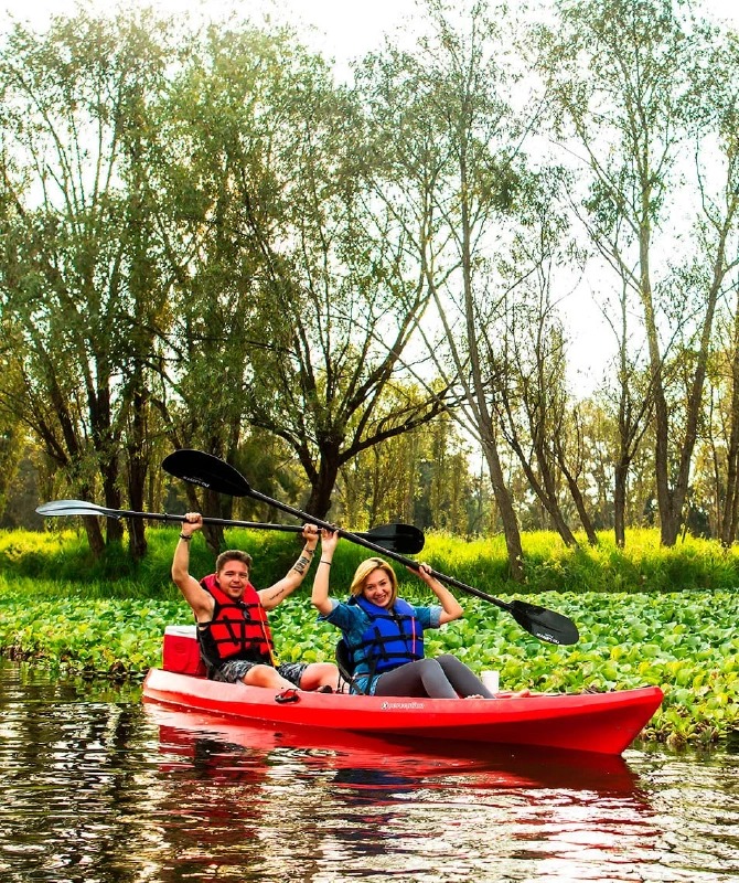 Kayak en Xochimilco