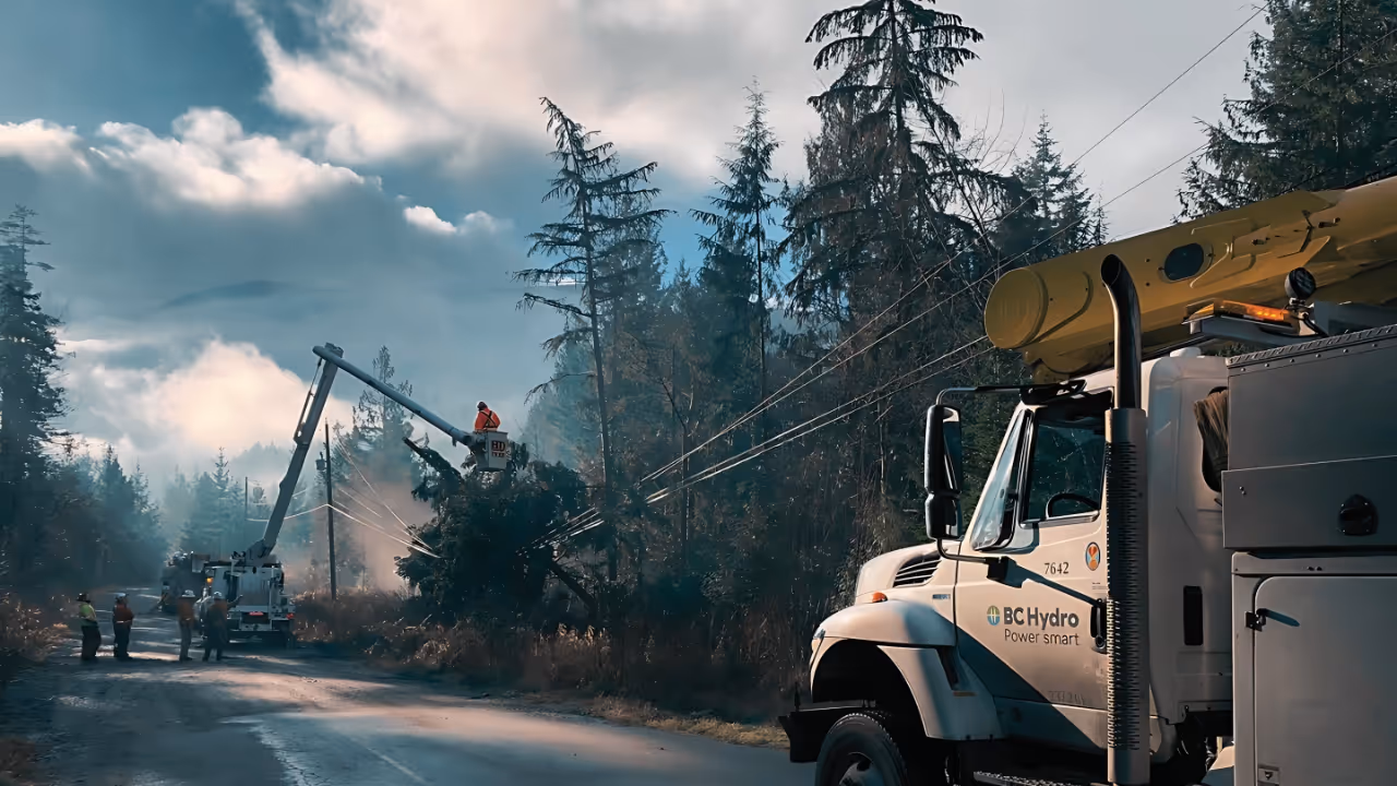 BC Hydro Outage Support – Kamloops to Valemount, BC