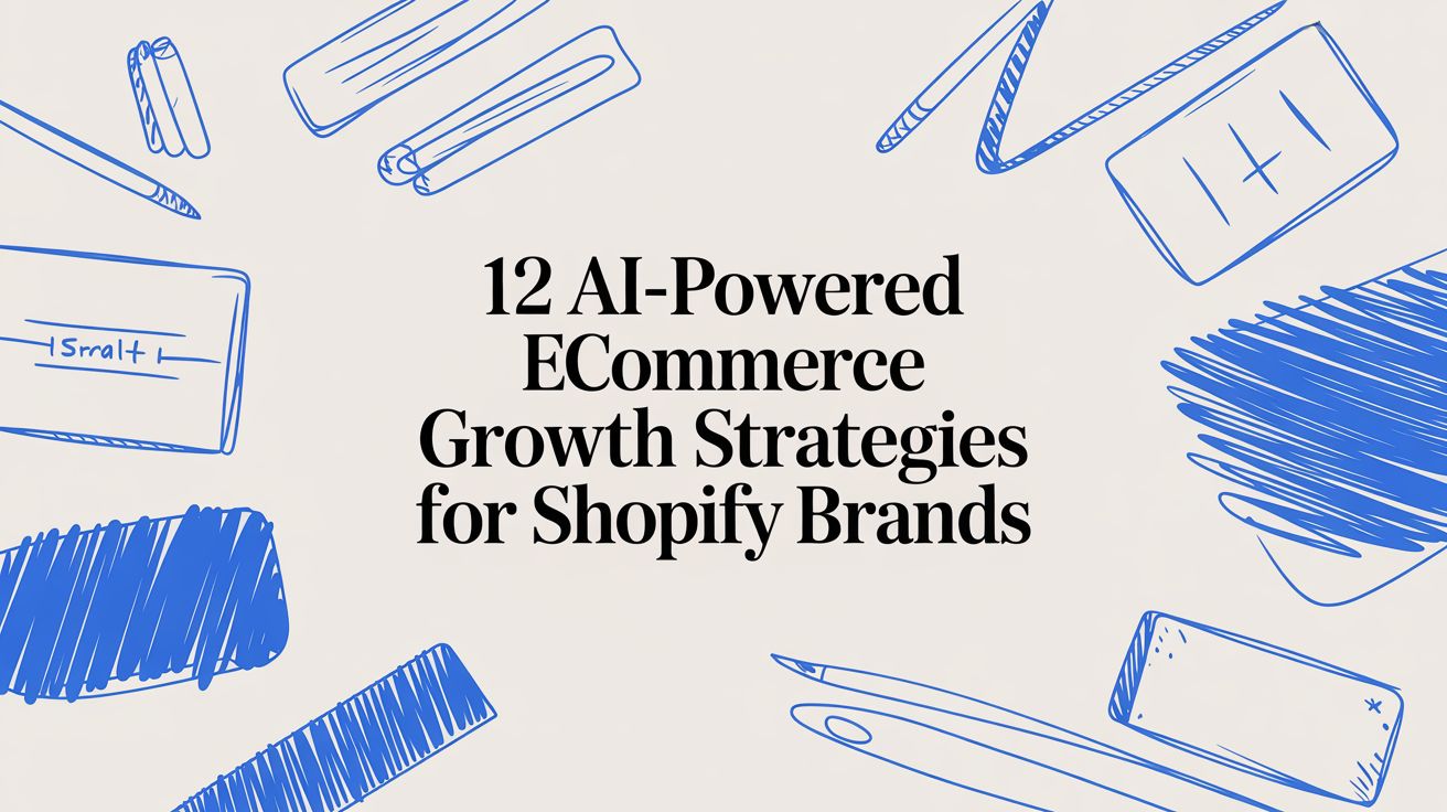 12 AI-Powered Ecommerce Growth Strategies for Shopify Brands