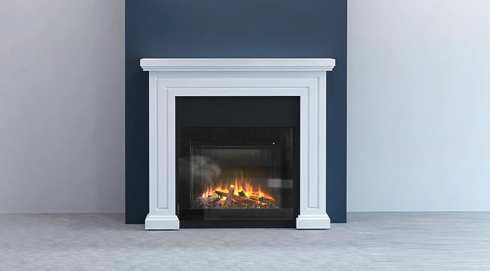 Ambe Square30 electric fireplace Mantel
