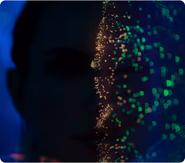 Una red de tuberías metálicas, probablemente de acero inoxidable, domina la composición.