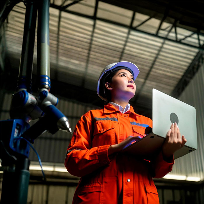 A professional translator reviewing industry-specific documents for legal, medical, and business compliance.