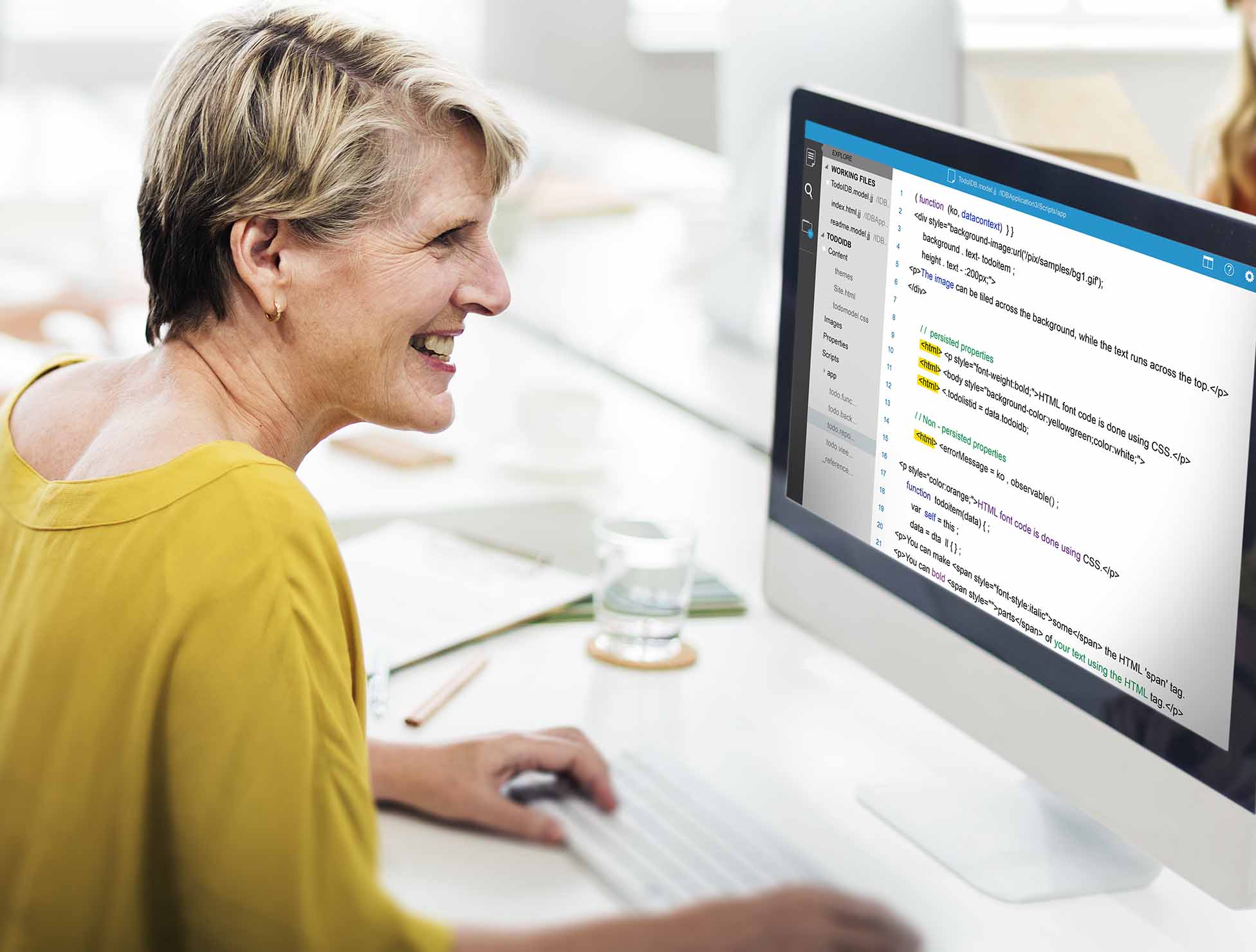 Computer screen displaying website translation and localization interface, representing multilingual website adaptation for global reach.
