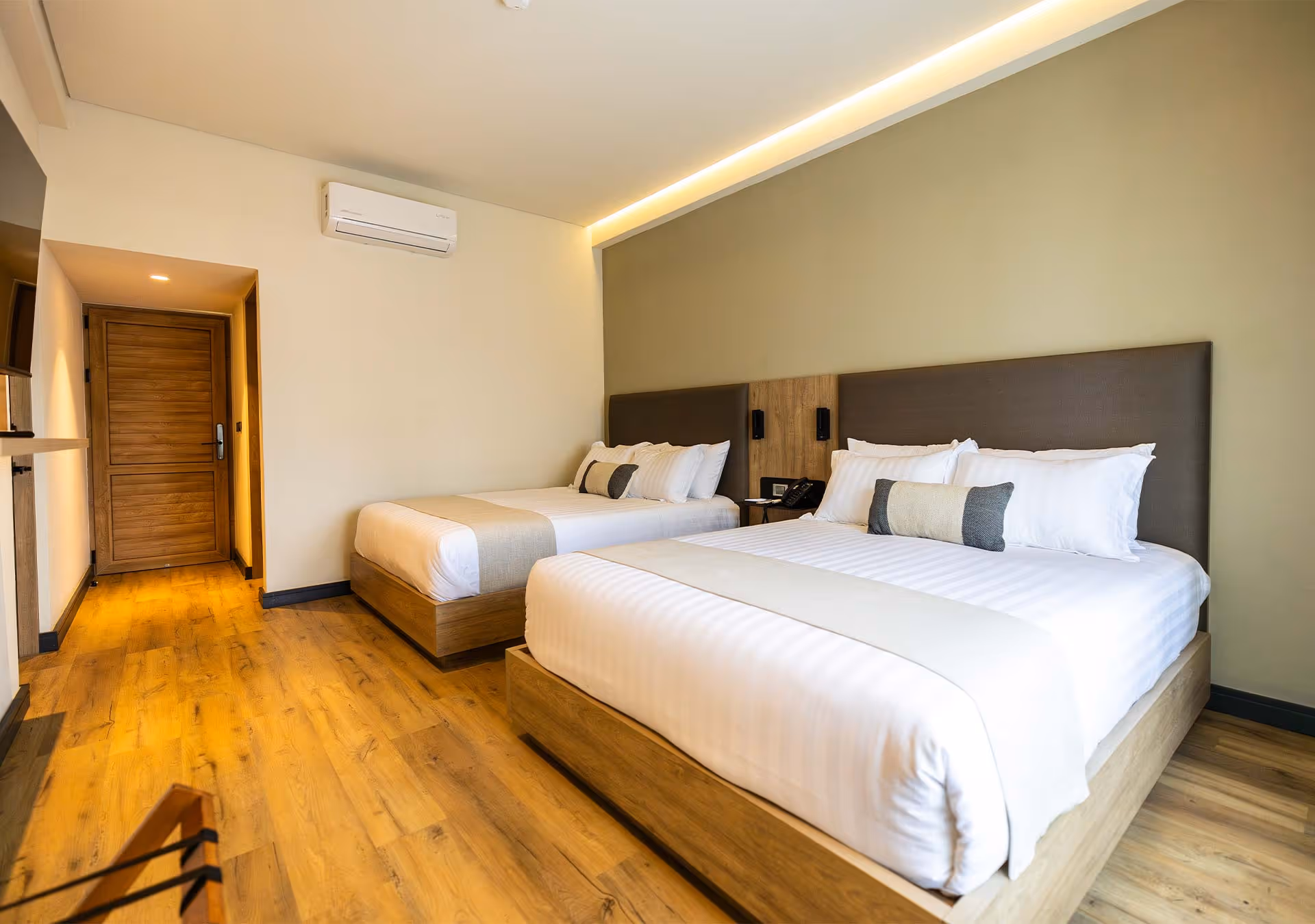 Habitación doble del hotel Casa Aranzazu.