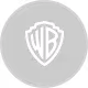 WB Warner Bros. logo in white on black circular background.