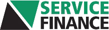 Service Finance logo designed for financial services and support.