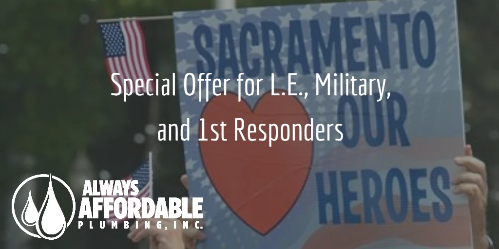 Always Affordable Plumbing Sacramento Supporting the Community