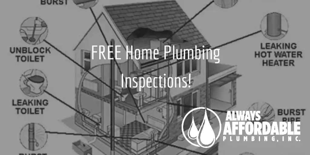 FREE home plumbing inspection can save you money!