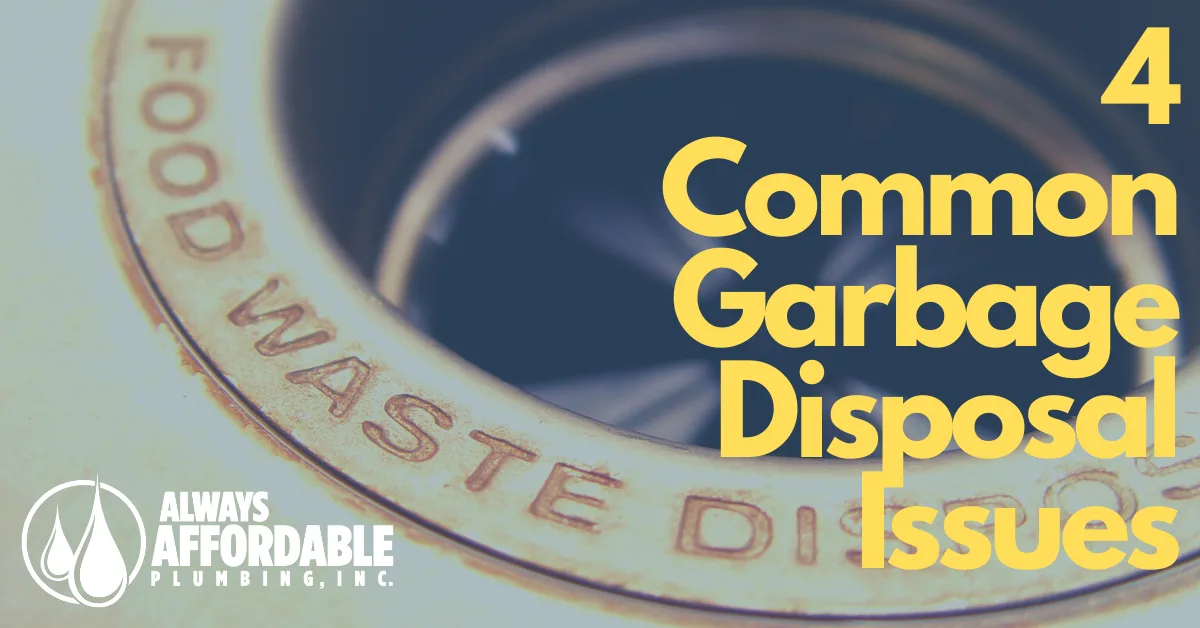 Top-4 Issues, AVOIDED! Affordable Garbage Disposal Repair Solano