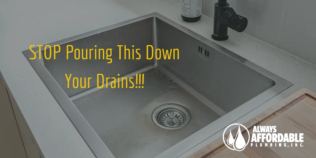 #1 Worst Thing To Pour Down your Kitchen Sink! 