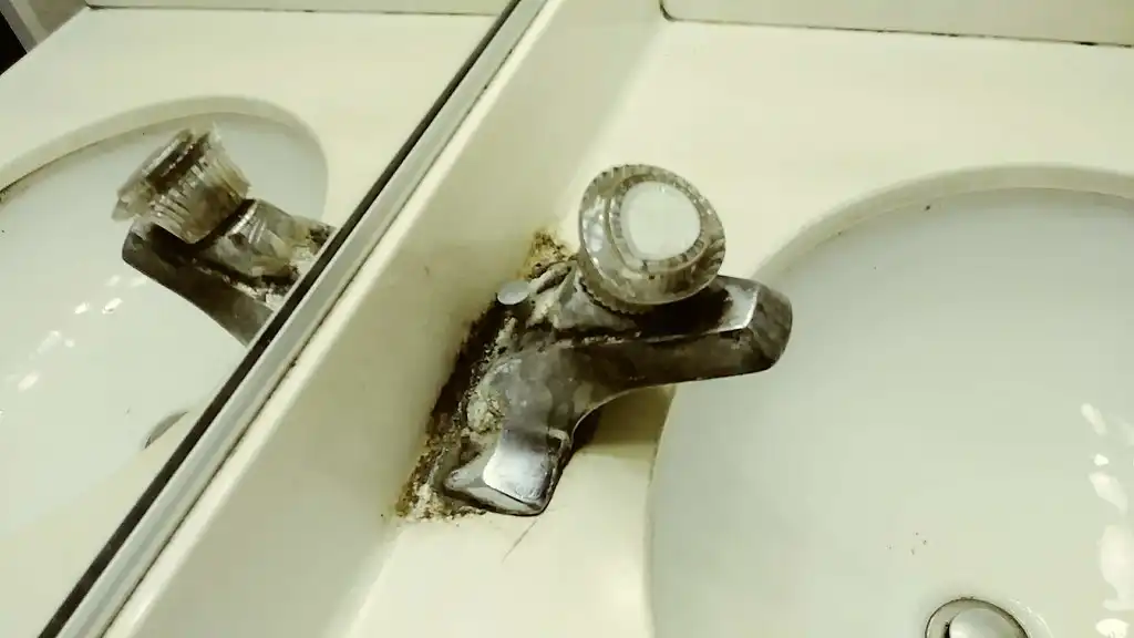 Hard water build up can damage your fixtures