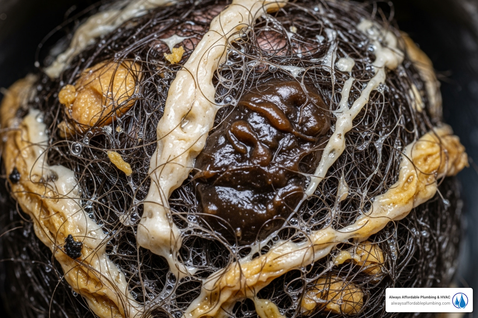 Common clog culprits like hair and grease - drain cleaning Folsom