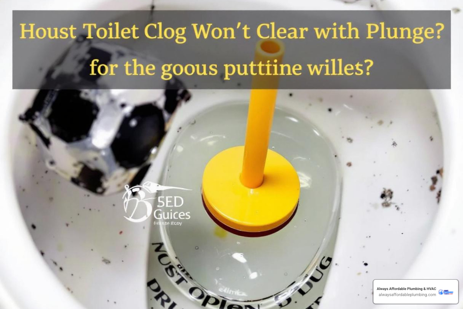 infographic showing progression from plunger failure to DIY methods to professional help, with icons for each step including flange plunger, hot water and soap, baking soda and vinegar, toilet auger, and phone call to plumber - toilet clog won t clear with plunger infographic showing progression from plunger failure to DIY methods to professional help, with icons for each step including flange plunger, hot water and soap, baking soda and vinegar, toilet auger, and phone call to plumber - toilet clog won t clear with plunger